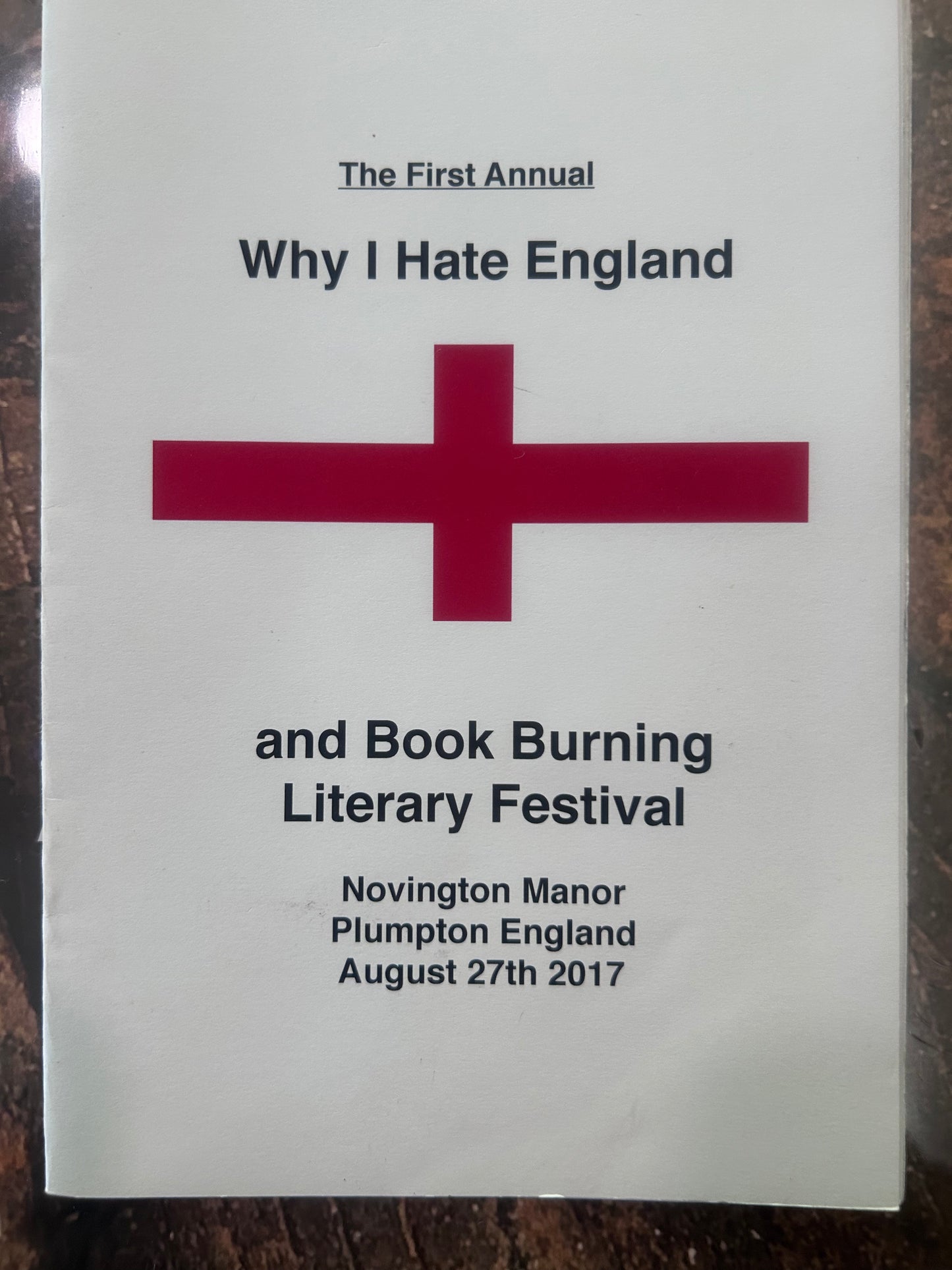 Why I hate England