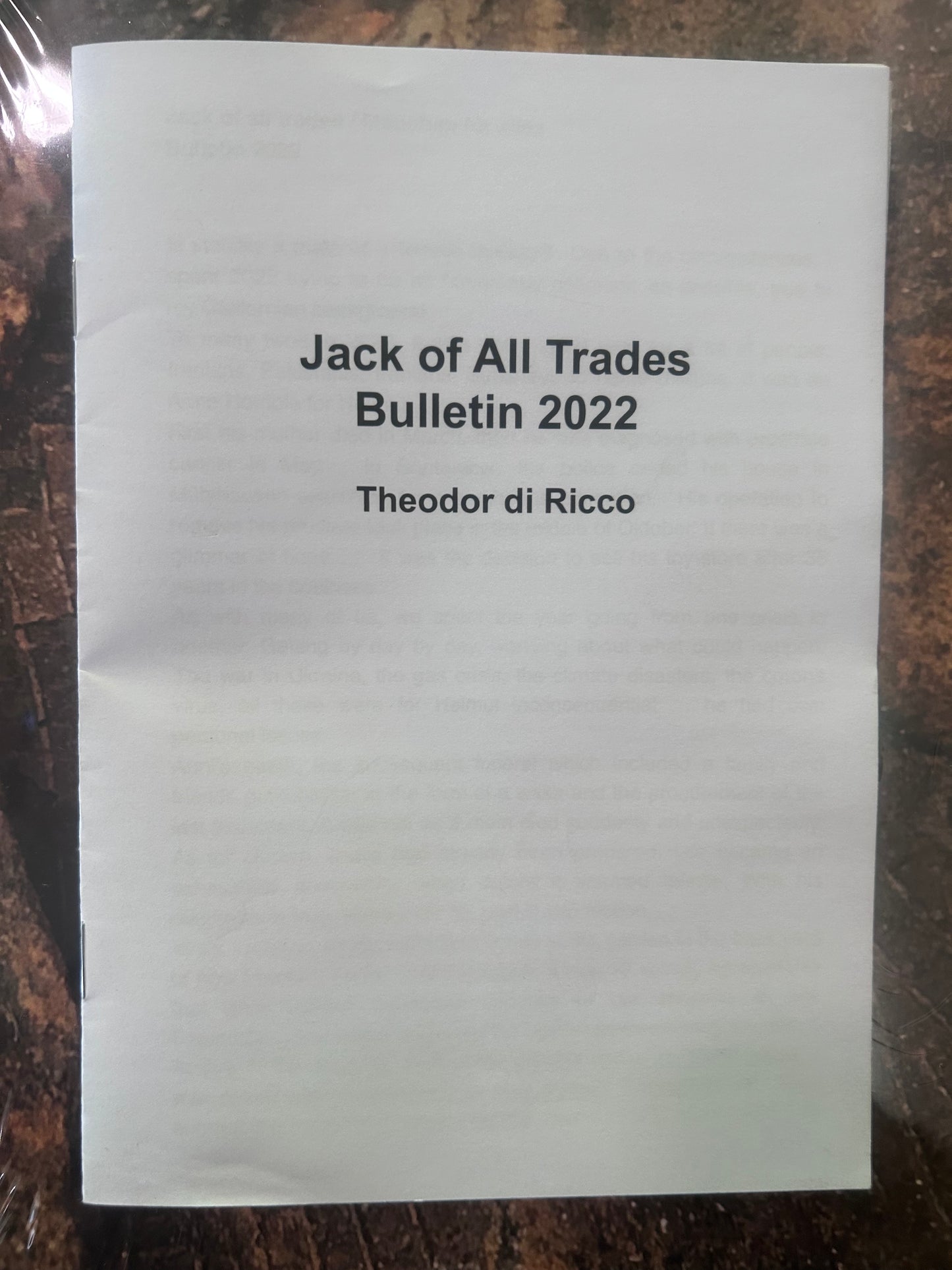 Jack of all Trades