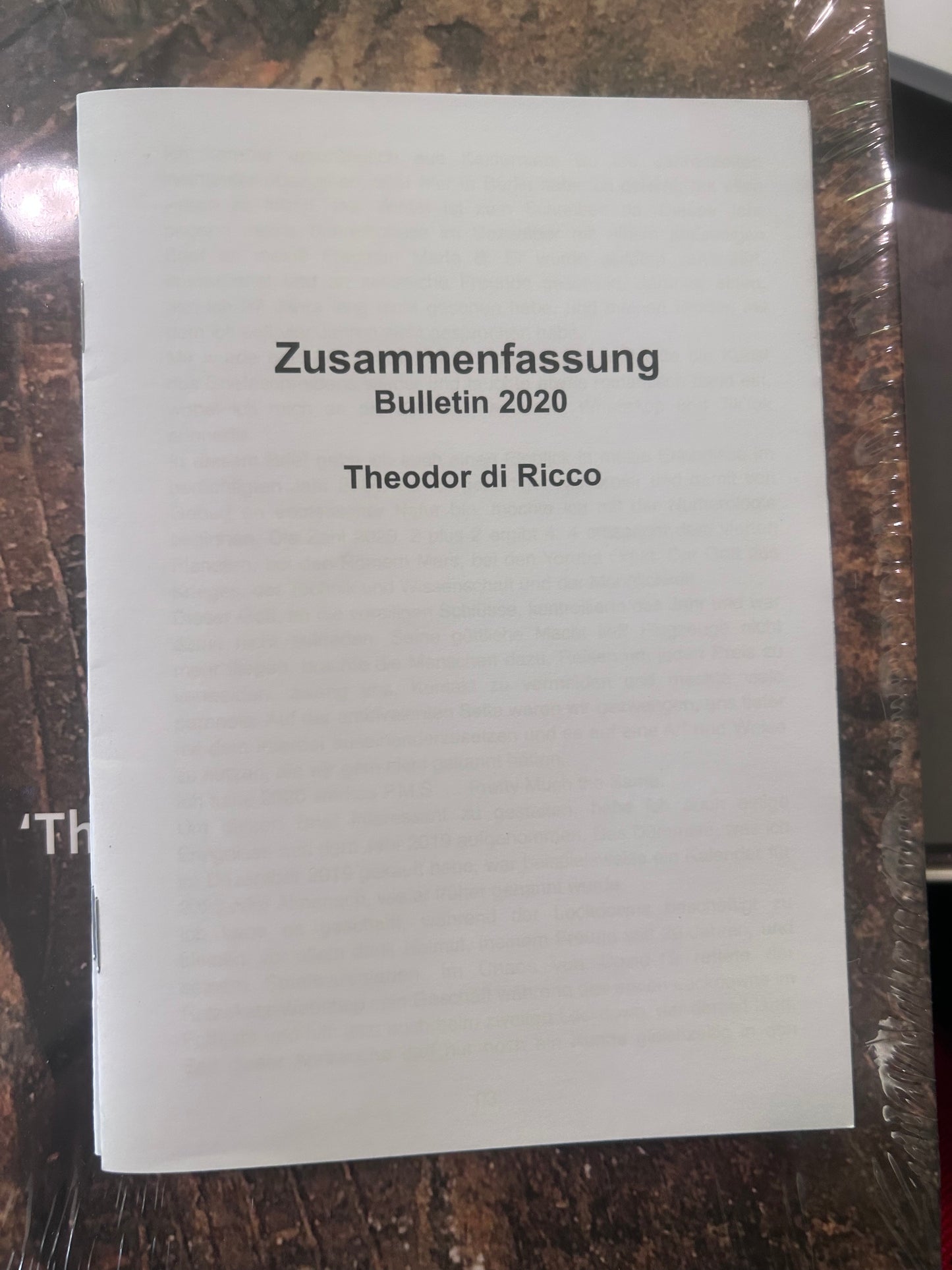 Zusammenfassung - Bulletin 2020