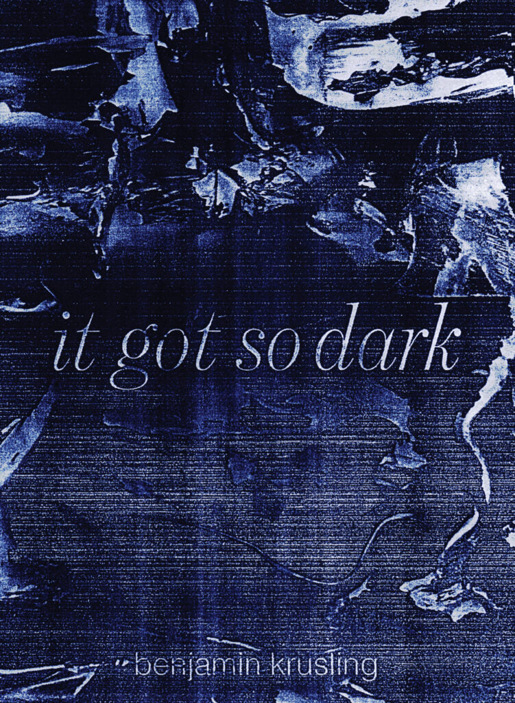 It got so dark