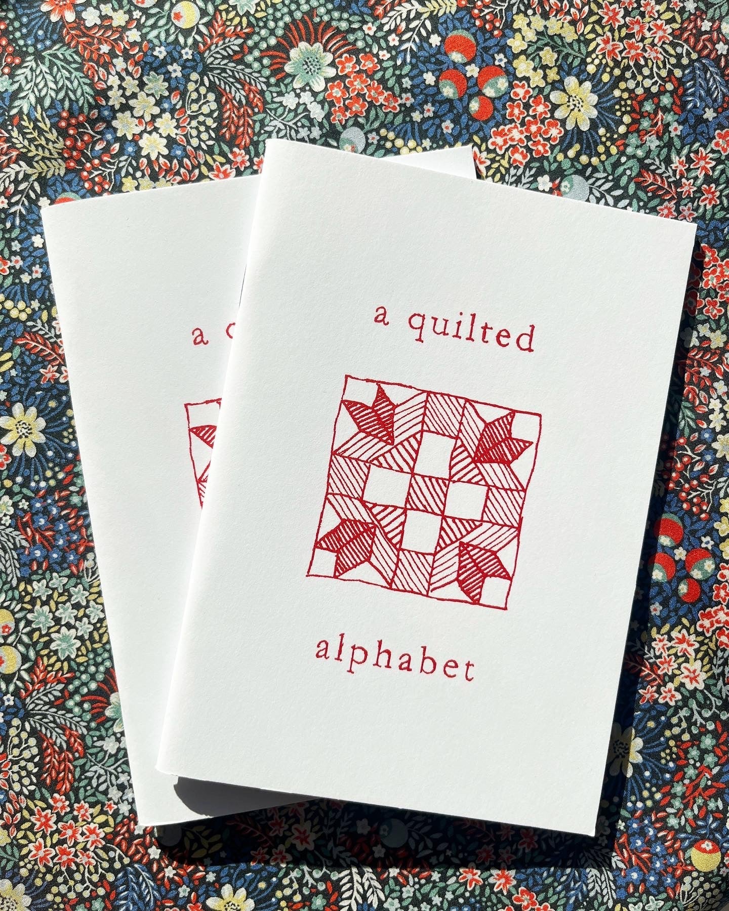 a quilted alphabet